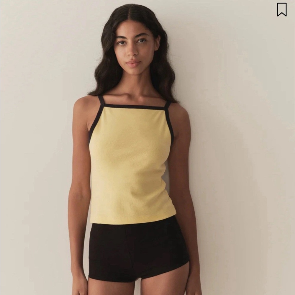 Doen Angie ringer tank large yellow